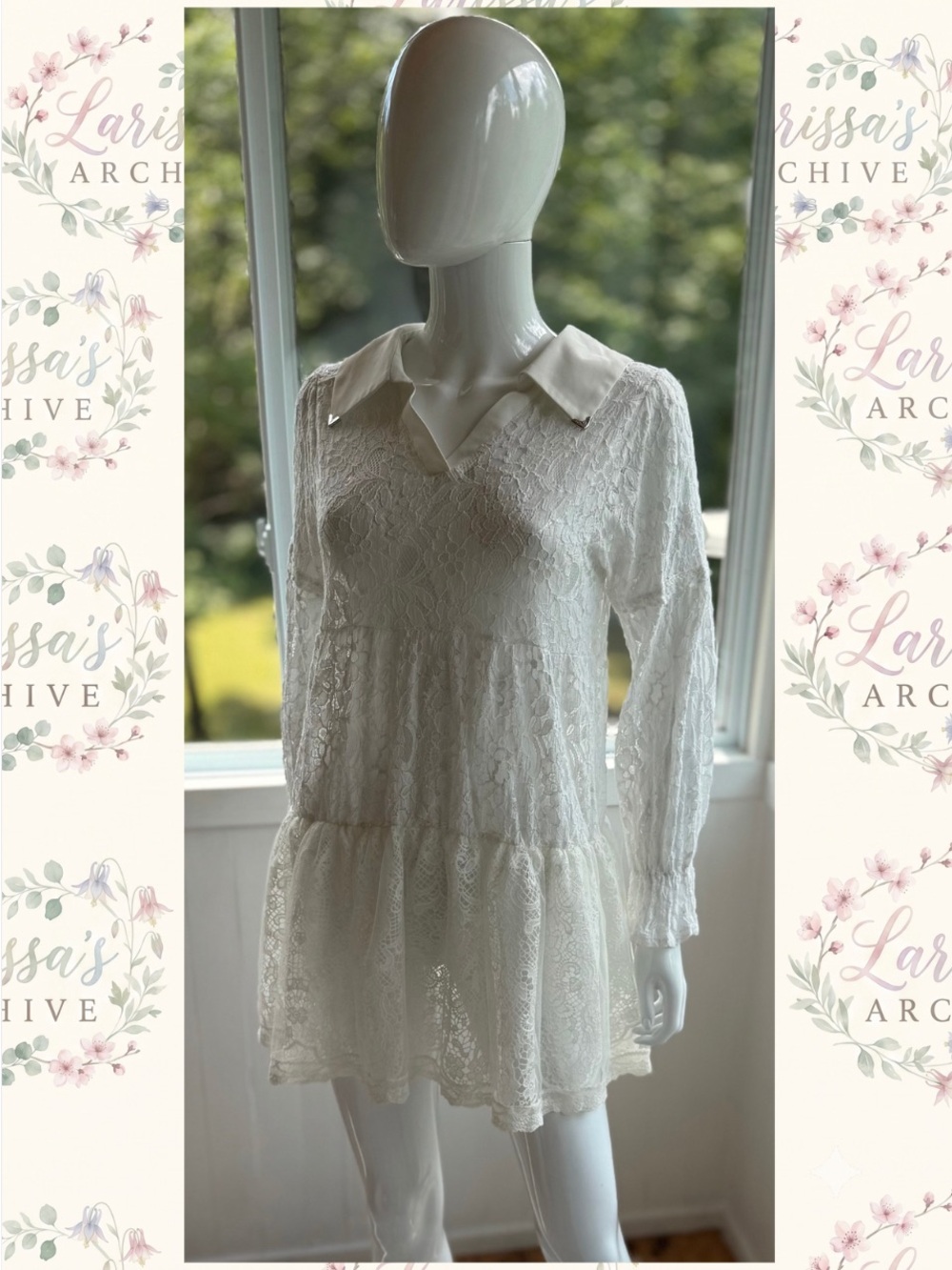 Axes Femme | 2021 Ethereal Lace Babydoll Layering Dress | Size JP M (Western XS)